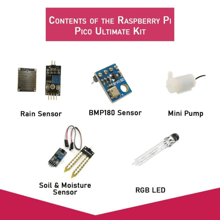 Raspberry Pi Pico Ultimate Kit with Manual
