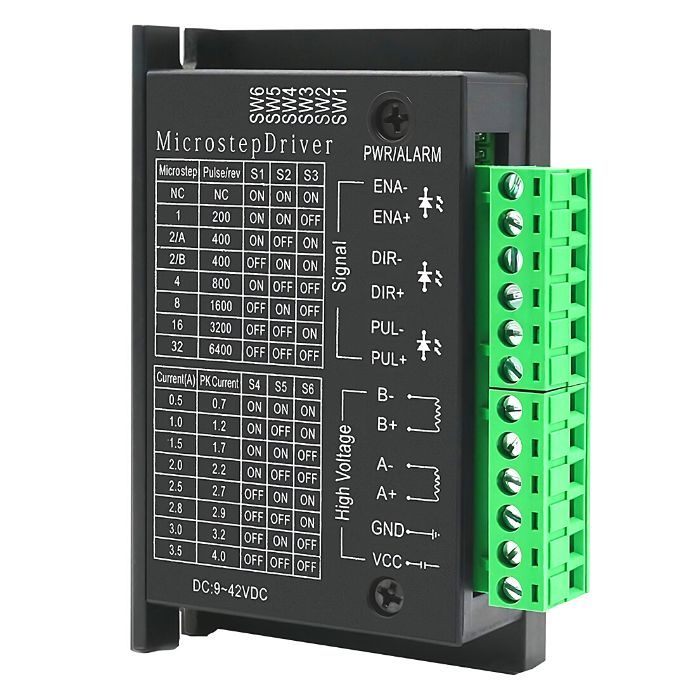 TB6600 Stepper Motor Driver – High-efficiency motor driver for stepper motors in CNC & automation – Robocraze