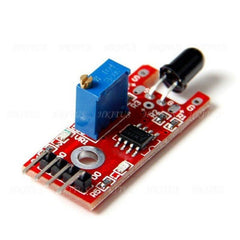 4Pin KY-026 Flame Sensor Module - Detects fire & flame sources for safety systems. -Flame Sensor -Robocraze