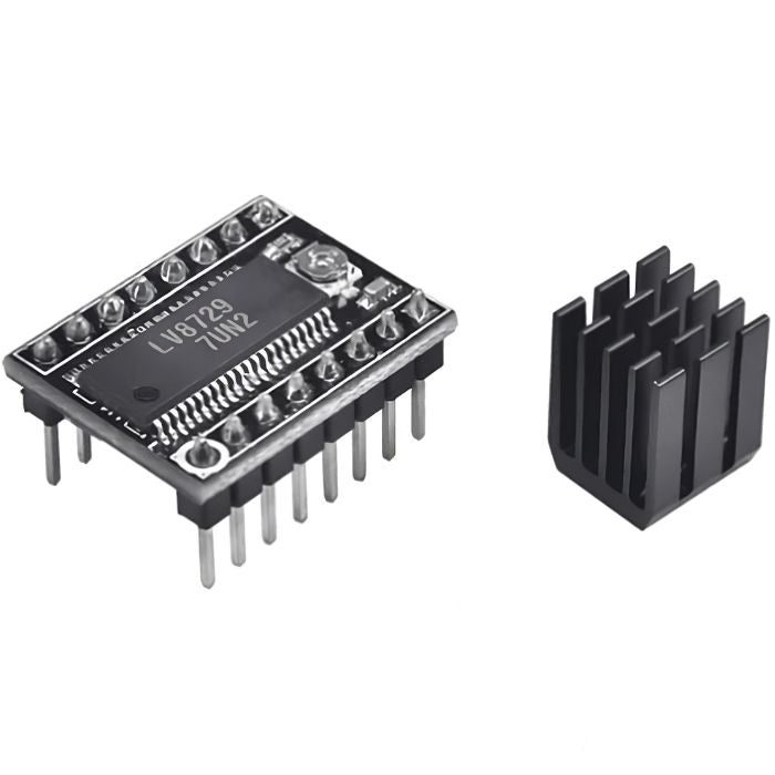 MKS-LV8729 Stepper Motor Driver – Low-noise motor driver with heat sink. -Robocraze