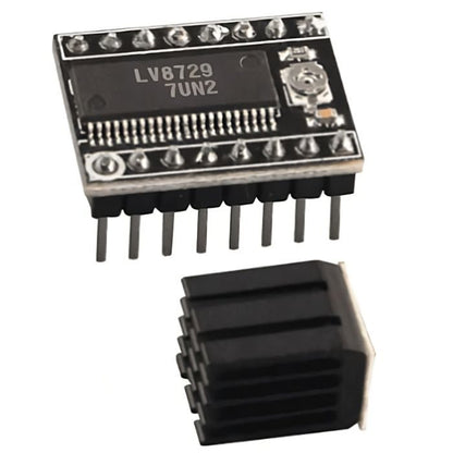 Ultra-silent 4-layer Substrate MKS-LV8729 Stepper Motor Driver with Heat Sink