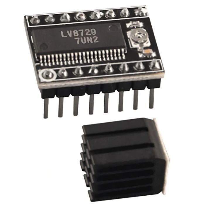 MKS-LV8729 Stepper Motor Driver – Low-noise motor driver with heat sink. -Robocraze