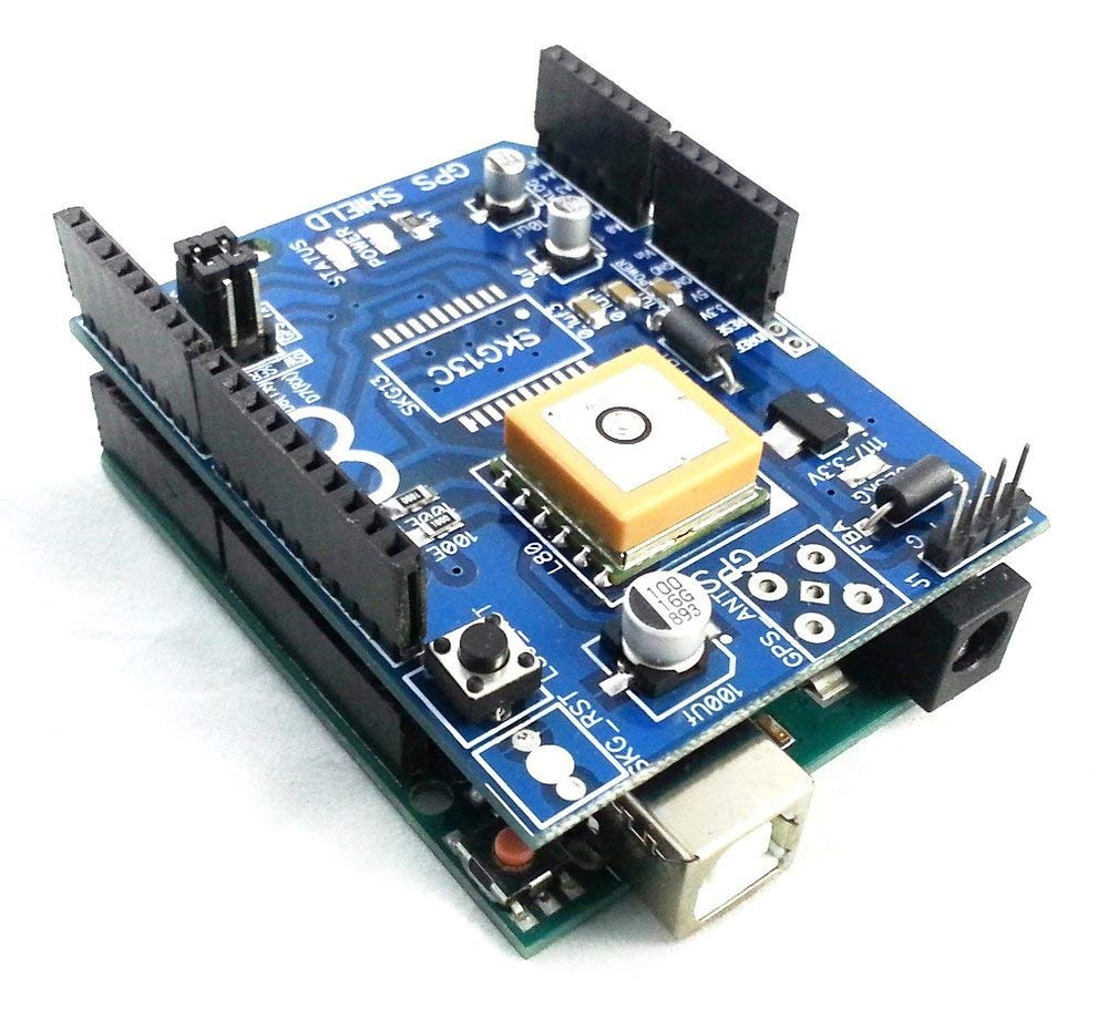 L80 GPS Shield – Arduino shields with GPS module support for tracking & navigation projects. -Robocraze