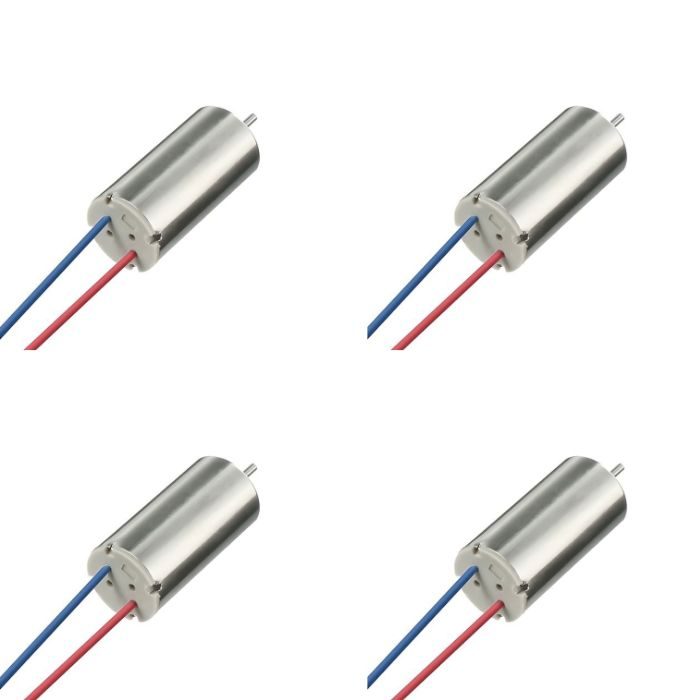 Micro Coreless DC Motor with Propeller (7x20) - 4pcs – Ideal for DIY, RC planes & drones. -Robot Motors -Robocraze