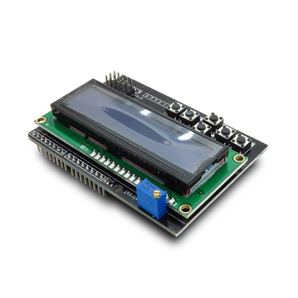 16X2 LCD Keypad Shield for Arduino-Robocraze