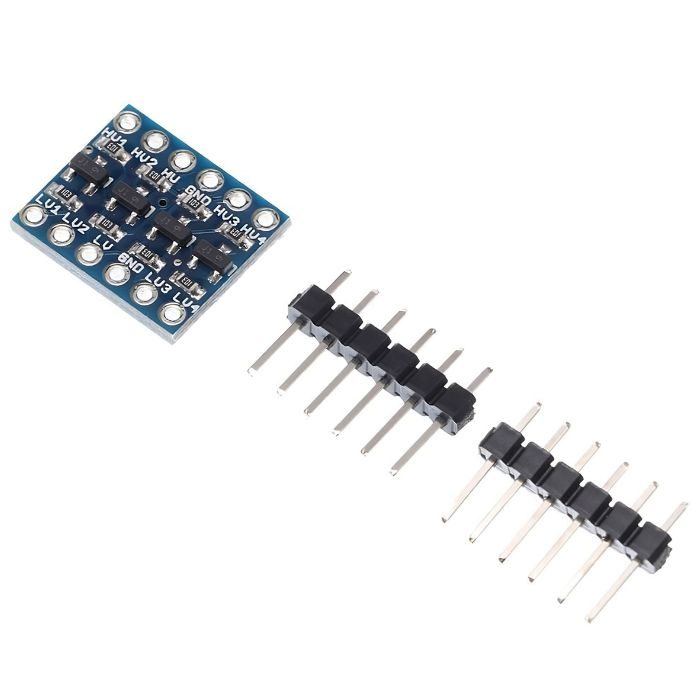 4-Channel Bi-Directional Logic Converter – I2C, SPI, 3.3V-5V conversion. -Logic Converter Module -Robocraze