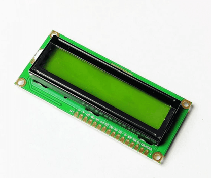 Original JHD 16Ã—2 Character LCD Display- Green-Robocraze