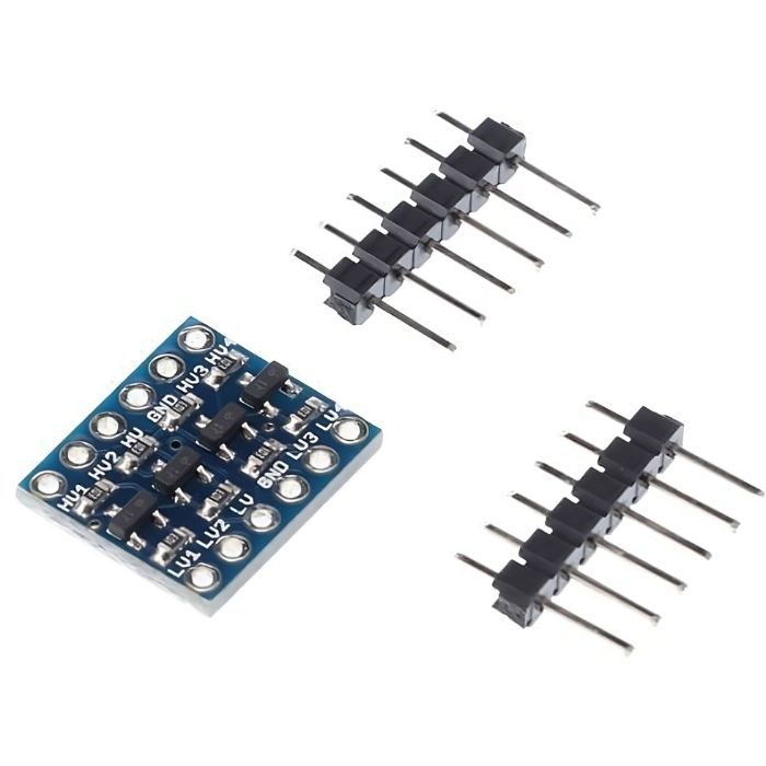 4-Channel Bi-Directional Logic Converter – I2C, SPI, 3.3V-5V conversion. -Logic Converter Module -Robocraze