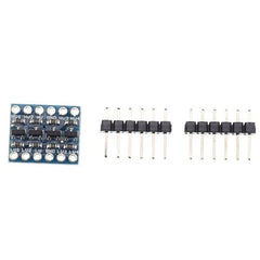 4-Channel Bi-Directional Logic Converter – I2C, SPI, 3.3V-5V conversion. -Logic Converter Module -Robocraze