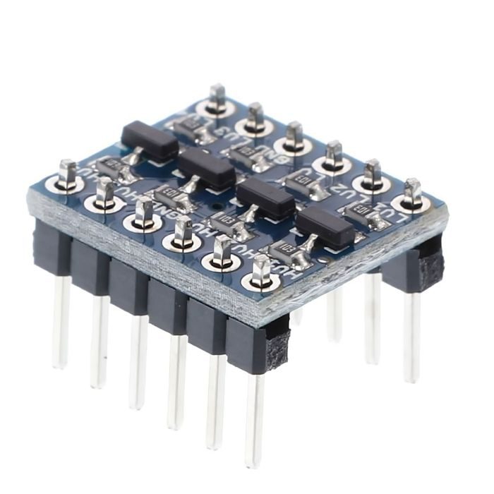 4-Channel Bi-Directional Logic Converter – I2C, SPI, 3.3V-5V conversion. -Logic Converter Module -Robocraze