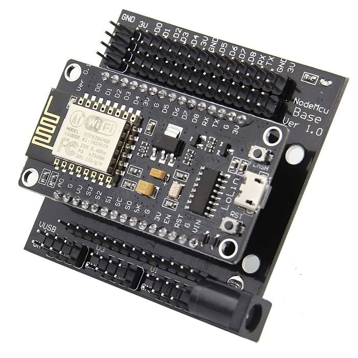 Lolin Node MCU Base - Lolin NodeMCU base for ESP8266 development. -Nodemcu ESP Board -Robocraze