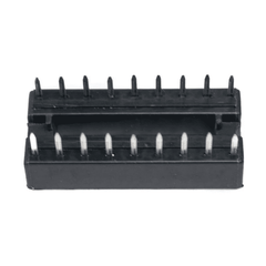 18 Pin Narrow IC Base (Pack of 5) – Durable 18-pin IC socket base for easy IC replacement. -Robocraze