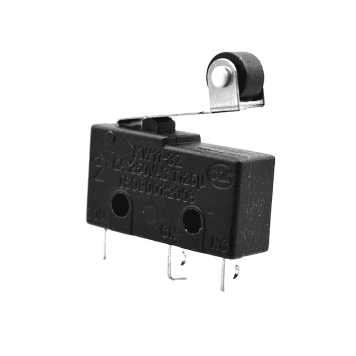Micro limit switch with roller for RepRap Prusa CNC 3D printers 250VAC 5A -Robocraze