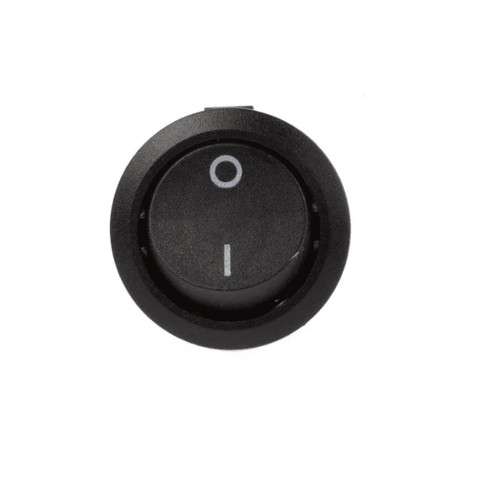 3A 250V AC SPST ON-OFF Round Rocker Switch – Standard SPST rocker switch - Mini Switch - Robocraze