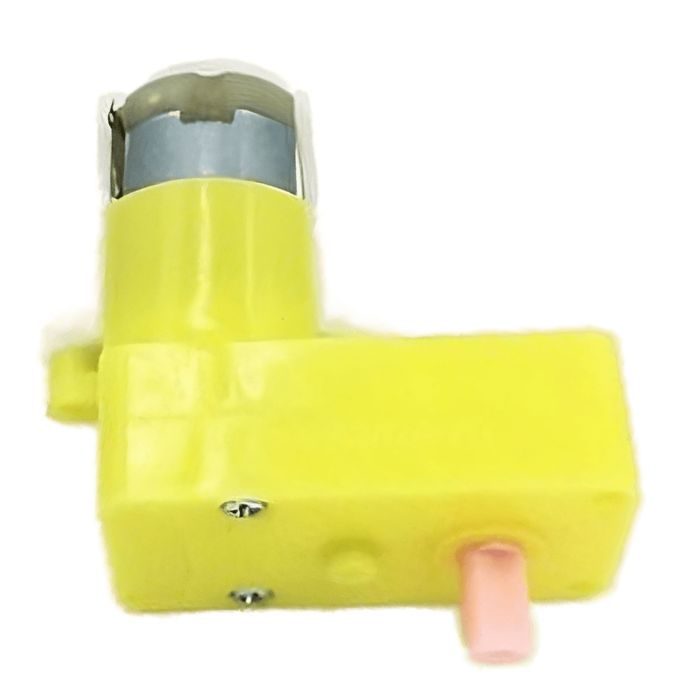 Single Shaft L-Shaped 60 RPM BO Gear Motor with Wheel (4 sets), ideal for robotics & toys – Robot Motors - Robocraze