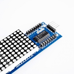 MAX7219 4 in 1 Dot Matrix Display Module – Multi-panel LED display for Arduino. -LED Display -Robocraze