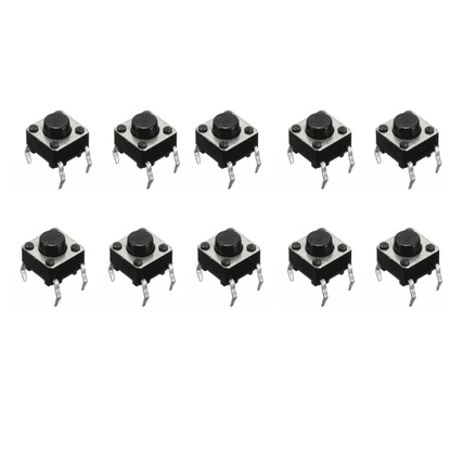 Buy 6x6x5mm Tactile Push Button Switch Online at