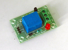12V 1 Channel Relay Board – Single-channel 12V relay board for control applications. -Relay Module -Robocraze