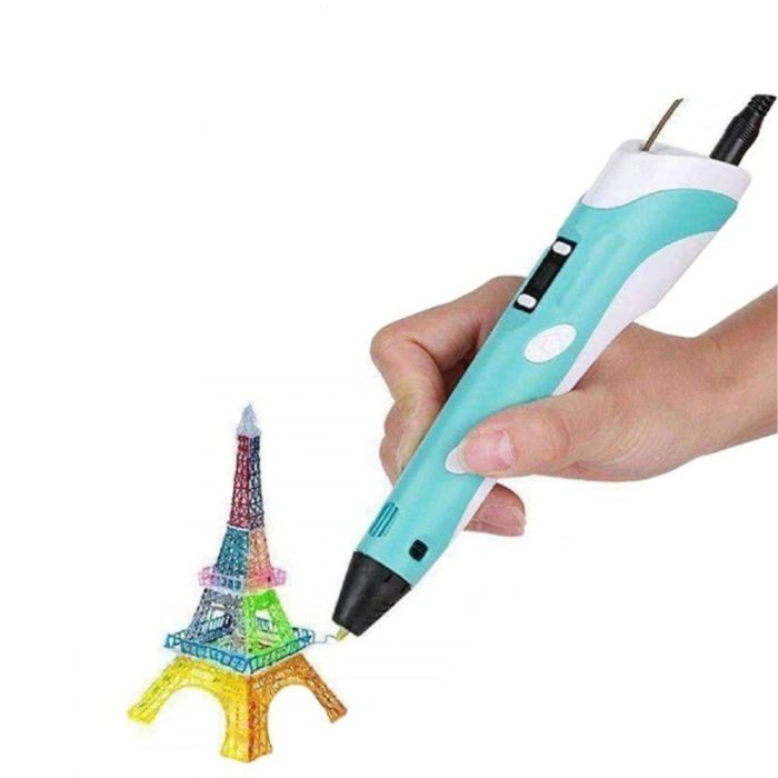 3D Printing Pen with Filament, Adapter, and Manual – Complete 3D printing pen set -3D Printer - Robocraze