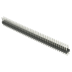 40x2 Pin 2.54mm Pitch Male Berg Strip – Durable connector for PCB applications. Electronic Components - Robocraze