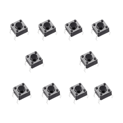 Push Button Switch - 12mm - 4 pin - Tactile/Micro Switch buy online at Low  Price in India 