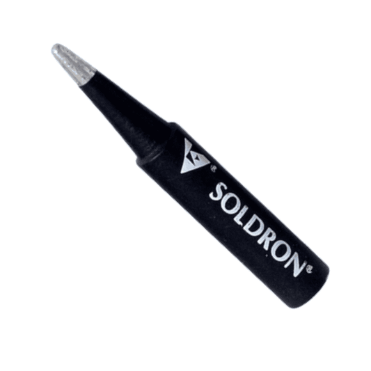 Soldron Ceramic Coated Black Fine Needle Bit For Soldering Stations 936, 938, 960, 878 & 740-Robocraze