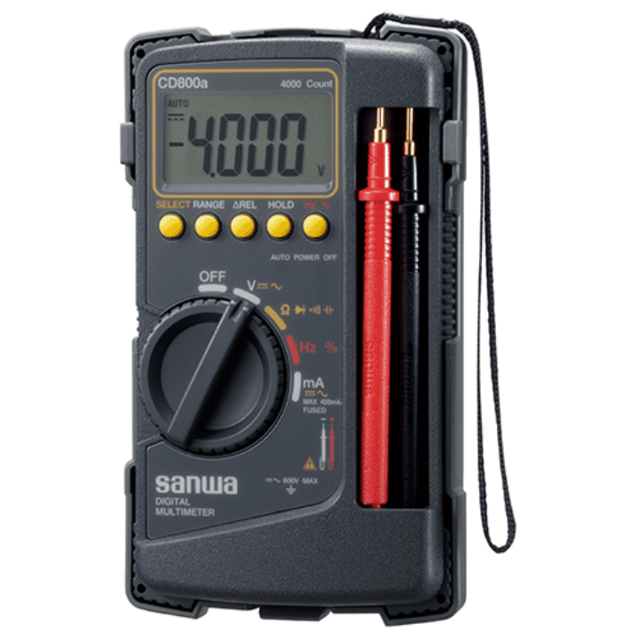 SANWA CD800A Digital Multimeter – Compact, precise voltage & current measuring tool.-Digital Multimeter -Robocraze