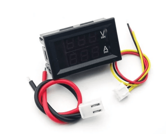 Digital Voltmeter Ammeter DC 100V 100A – Voltage & current monitor for DC circuits.-Digital Voltmeter -Robocraze