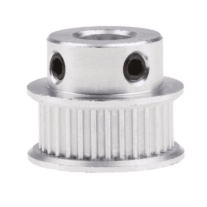 GT2 30-teeth 8mm bore pulley for smooth 3D printer motion -3D Printer Pulley -Robocraze