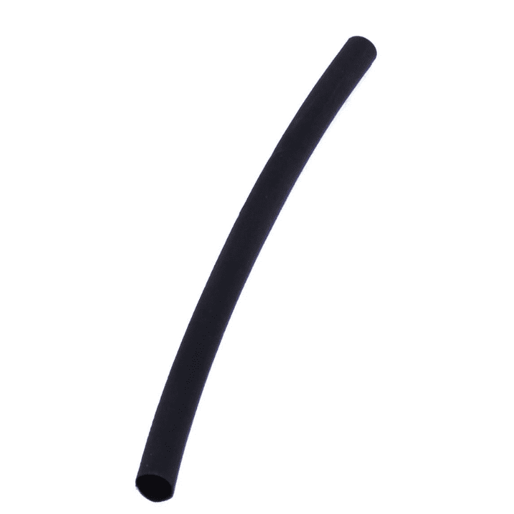 4mm Heat Shrink Tube Black - 1 Meter-Robocraze