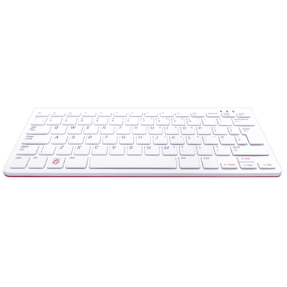 Raspberry Pi Official Keyboard (White-Red)-Robocraze