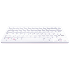 Raspberry Pi Official Keyboard (White-Red) – High-quality Raspberry Pi Keyboard with responsive keys. -Robocraze