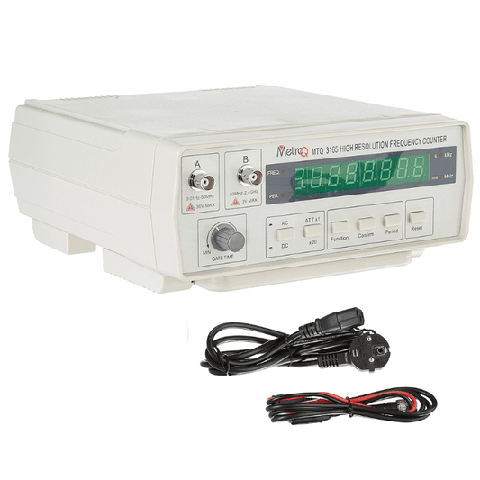 MetroQ MTQ 3165 Digital Frequency Meter – Meter for electrical analysis.-Digital Frequency Meter -Robocraze