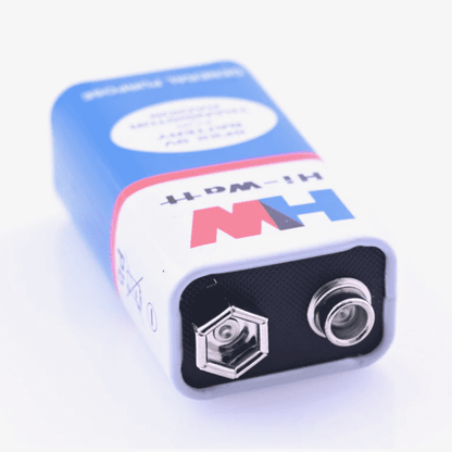 Hi-Watt 9V Battery With 5V Buzzer, Snap Connector, Switch, 1K Ohm Resistor, LDR Photoresistor sensor and 5mm LED-Robocraze
