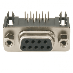 DB9 Female Right Angle Connector PCB Mount – Secure DB9 female connector for PCBs. Electronic Components - Robocraze