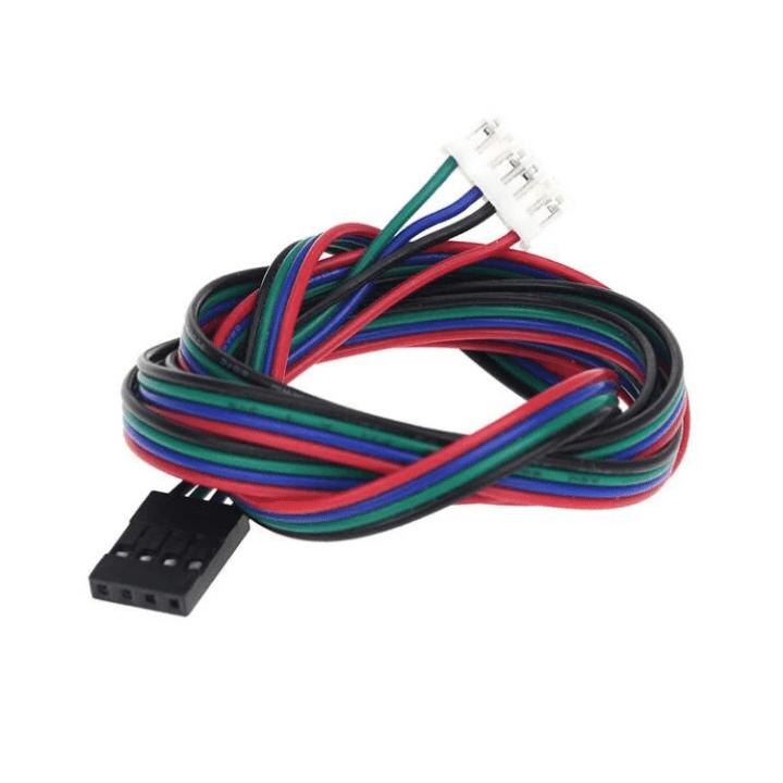 Pure Copper 720mm Length Cable with Dupont Connector for NEMA17 Stepper Motor-Robocraze