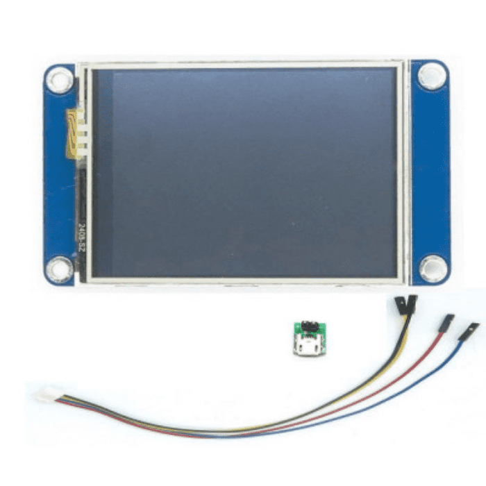 Nextion BASIC NX3224T024 2.4" HMI Display – Touchscreen for Arduino & industrial control. -TFT Display -Robocraze