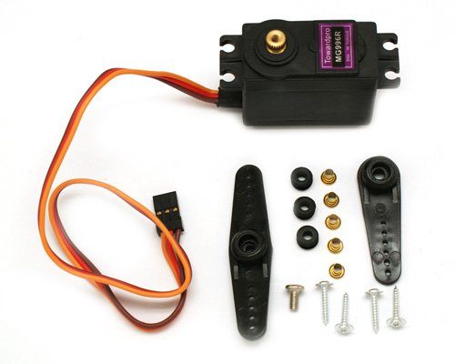 TowerPro MG996R Servo Motor 180 Degree with Metal Gear - Robocraze