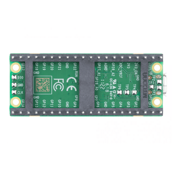 Raspberry Pi Pico H - Pico with Headers Soldered – Pre-soldered Raspberry Pi Board for seamless development. -Robocraze