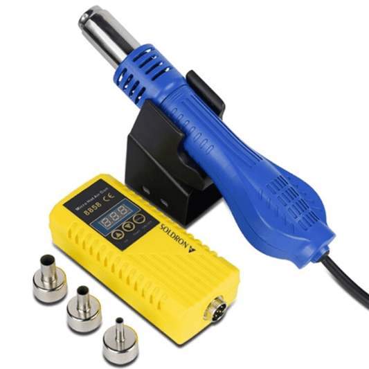Soldron 8858 Hot Air Blower – Compact blower for soldering – soldering station - Soldering Kit -Robocraze