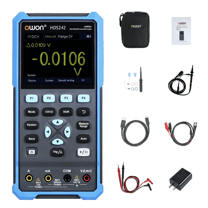 Owon HDS242 40 MHz Handheld Digital Multimeter – Robocraze