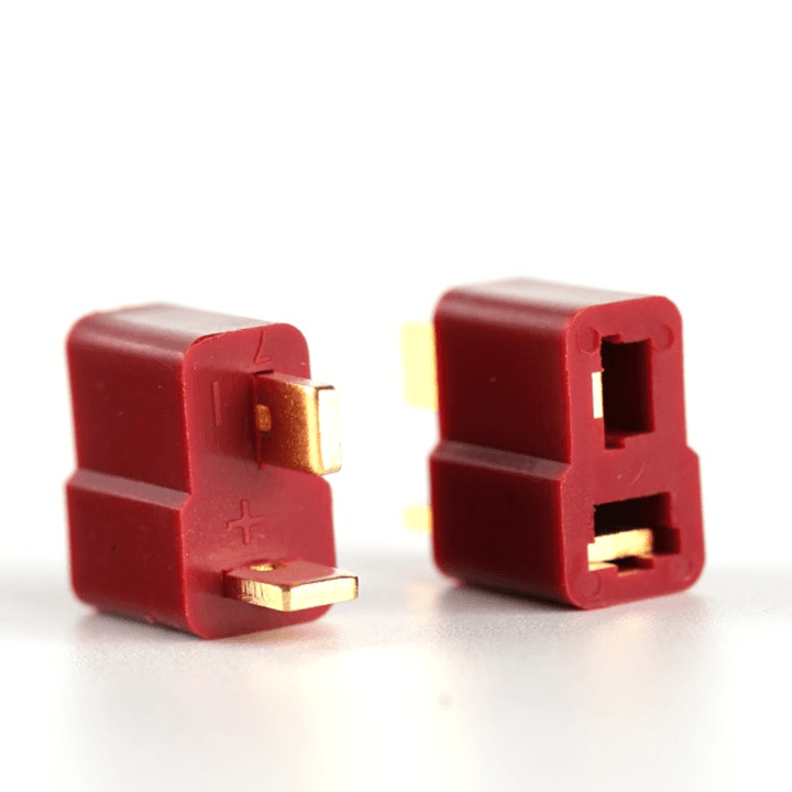 T Plug Deans Connector Pair – For LiPo battery & RC projects. -Battery Accessories -Robocraze