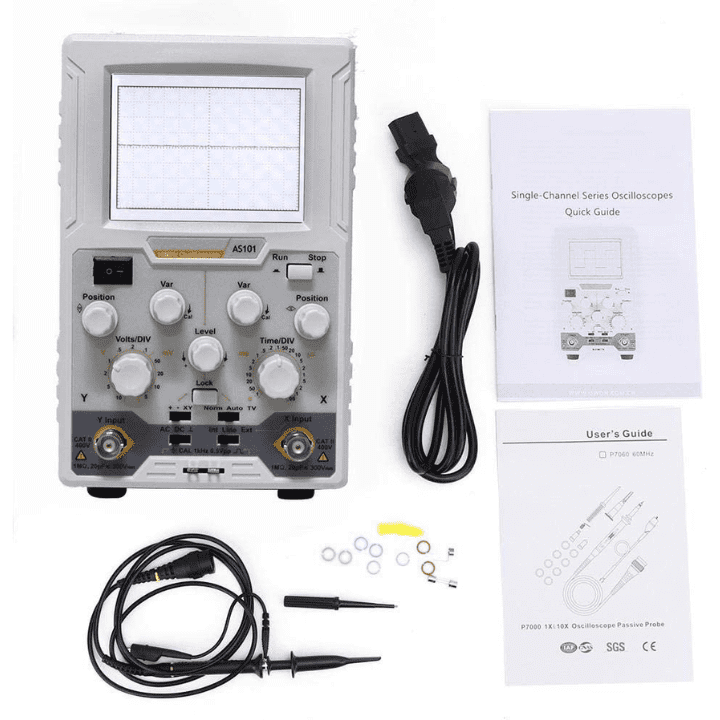 OWON MTQ 1016B 10MHz Analog Oscilloscope – High-precision oscilloscope for labs & DIY.-Oscilloscope -Robocraze