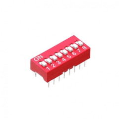 8 Way Slide Switch 2.54mm Pitch (Pack of 2) – Multi-way slide switch - Mini Switch - Robocraze