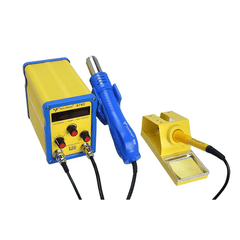 SOLDRON 878D Rework Station – Hot air & iron station for soldering – soldering station - Soldering Kit -Robocraze