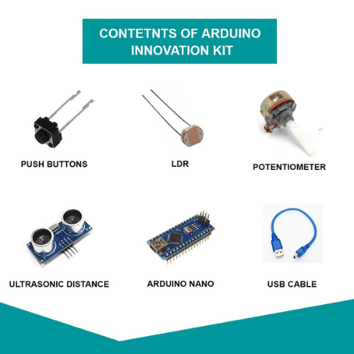 Arduino Innovation Kit for Innovative Engineering-Robocraze