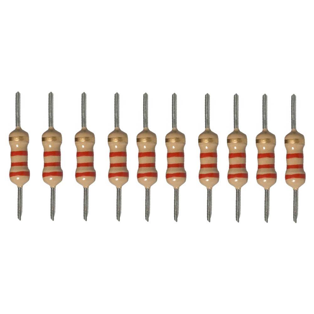 2.2k Ohm Resistor - (Pack of 10)-Robocraze