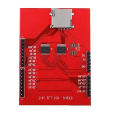 Arduino 2.4-inch TFT Display Shield – Vibrant Arduino shields with a 2.4-inch touchscreen. -Robocraze