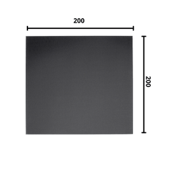 Ultrabase 200x200mm heated bed platform for FDM 3D printers -Robocraze