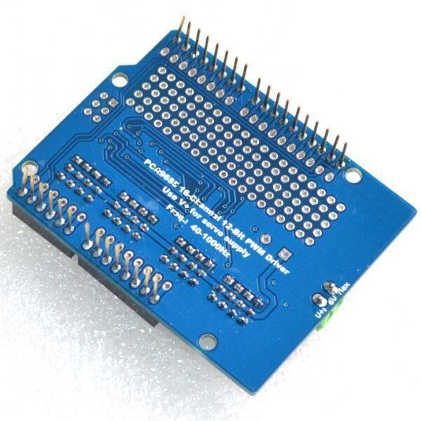 16 channel PWM Servo Motor Shield for Arduino-Robocraze
